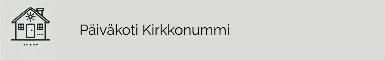 Päiväkoti Kirkkonummi